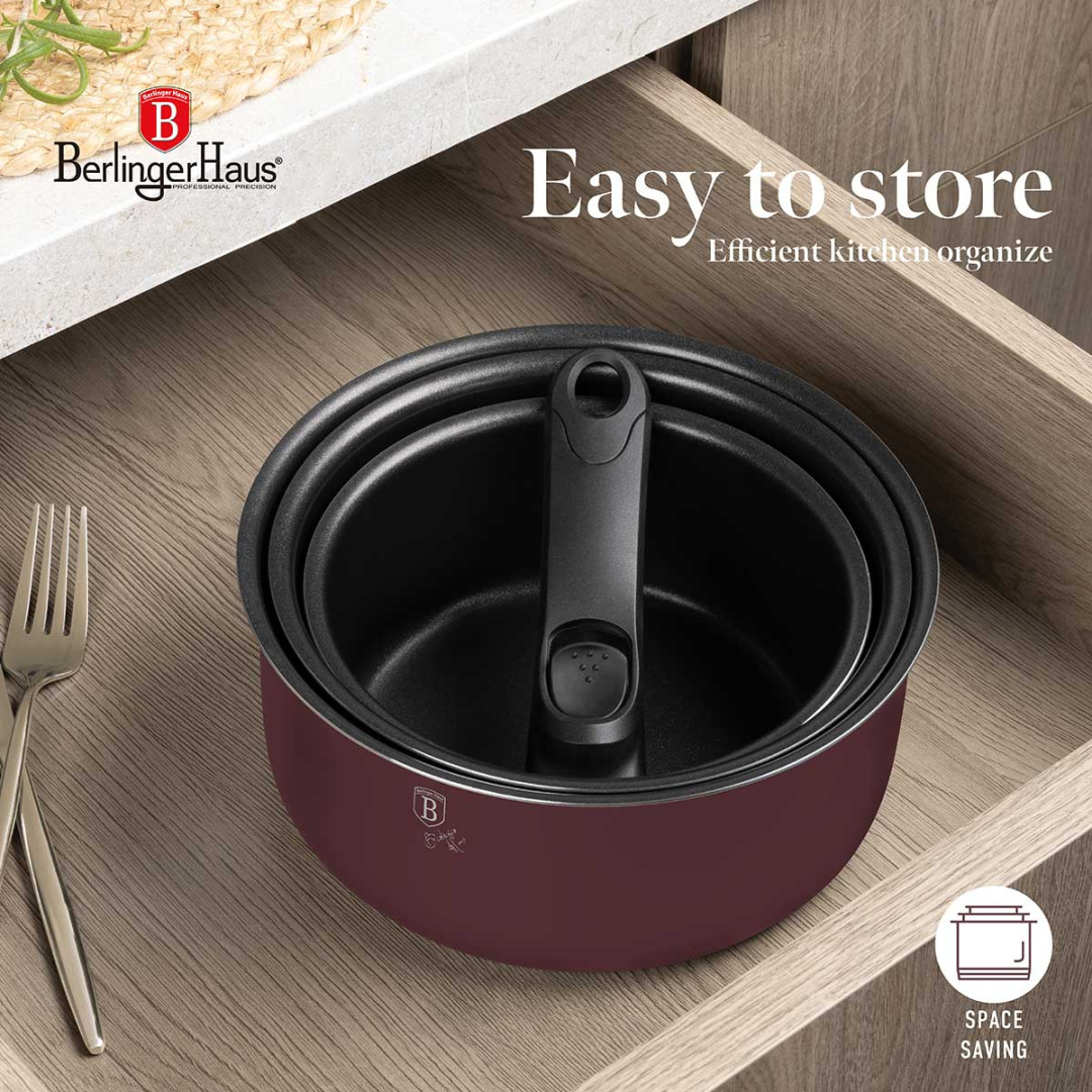 ZESTAW GARNKÓW TYTANOWYCH 12 ELEM. BERLINGER HAUS BH-8250 LEONARDO